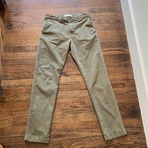 Madewell slim chino pants
